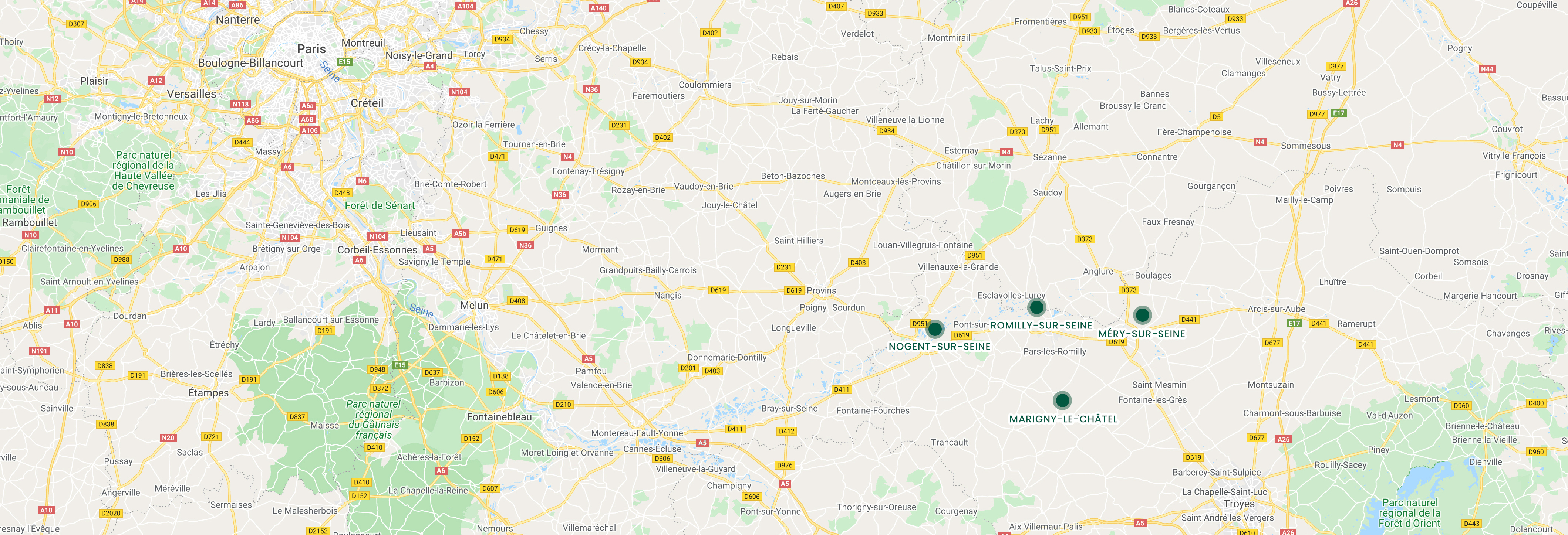 carte emplacements Adenoa